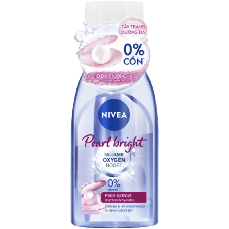 Nước Tẩy Trang NIVEA 200ml, tẩy trang 400ml, tẩy trang 200ml các màu