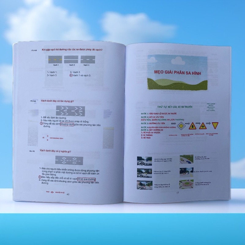 Mẹo 600 Câu Lý Thuyết B,C1,C,D1,D2,D,CE,DE Mới Nhất