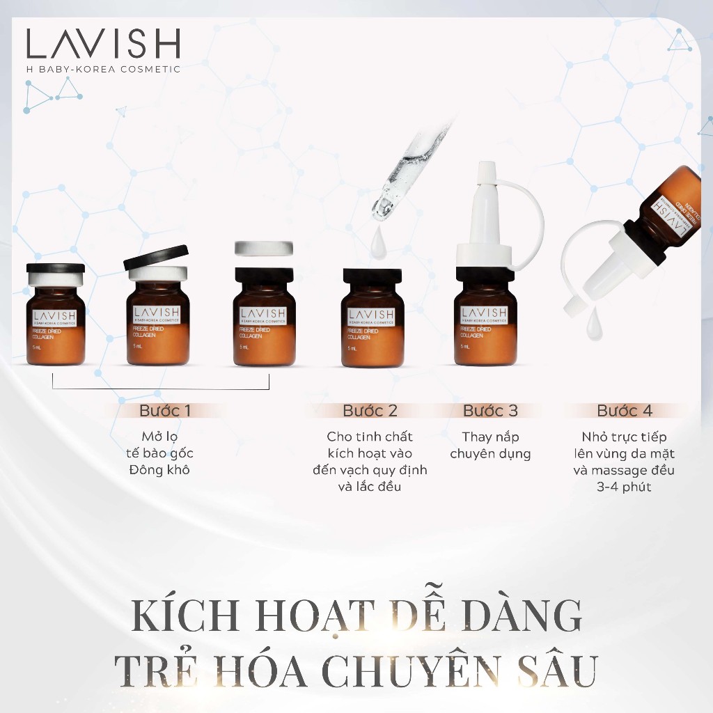 Ảnh Bộ tinh chất trẻ hóa da chuyên sâu TBG Đông Khô 4
