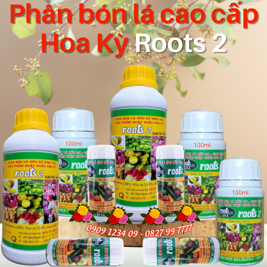 Phân bón lá cao cấp Hoa Kỳ Roots2 5