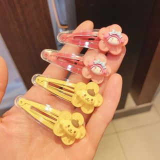 [🔥XƯỞNG SALE SẬP SÀN🔥] Set 2 Kẹp Tóc Hình Hoa/ Cún Kuromi Yugui Dễ Thương K38