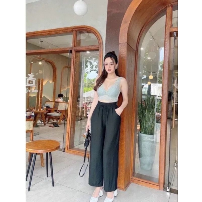 Quần đũi tơ xước suông rộng, có nhiều size, hàng chính hãng