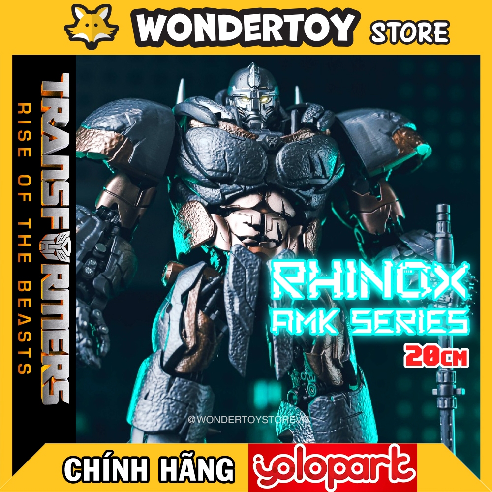 Mô hình Yolopark AMK Rhinox Transformers Rise of the Beasts Model Kit ...