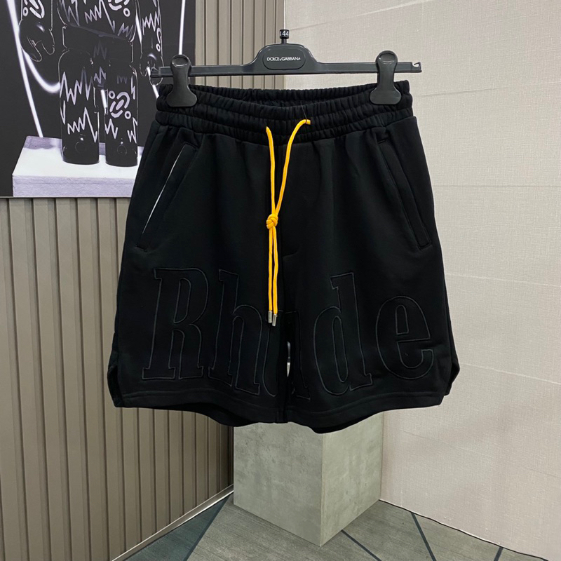 ⚡️[Hight Quality] Quần Short Rhude Embroidered - Họa Tiết Logo Thêu Tinh Tế - Phong Cách Đường Phố - Hàng Loại 1