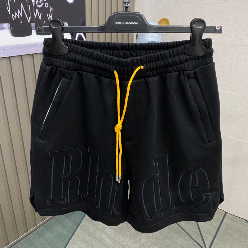 ⚡️[Hight Quality] Quần Short Rhude Embroidered - Họa Tiết Logo Thêu Tinh Tế - Phong Cách Đường Phố - Hàng Loại 1