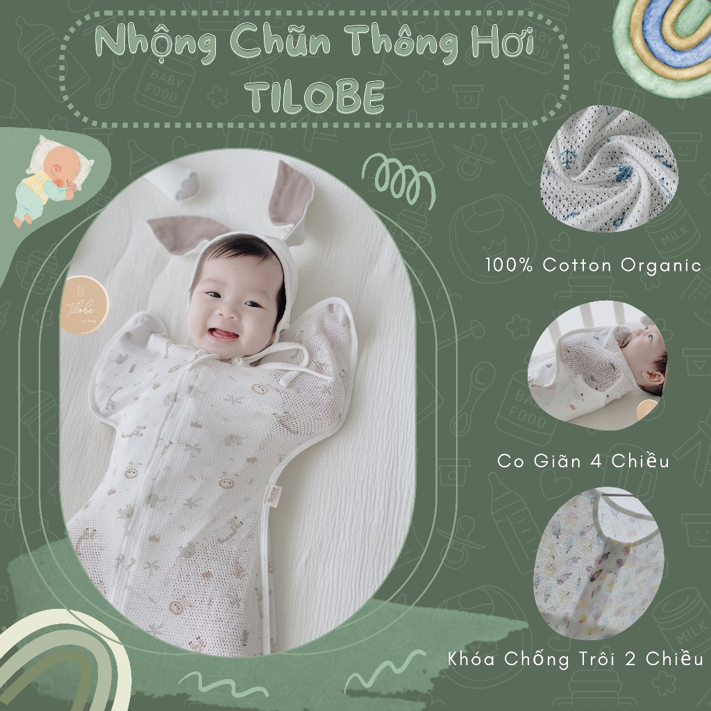 Nhộng Chũn Thông Hơi Cotton Tilobe