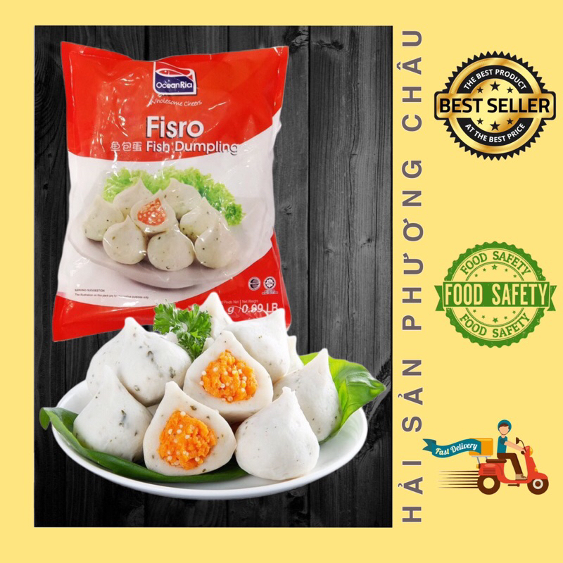 [HỎA TỐC SG] Viên thả lẩu bánh bao nhân trứng cá hồi Malaysia Oceanria ...