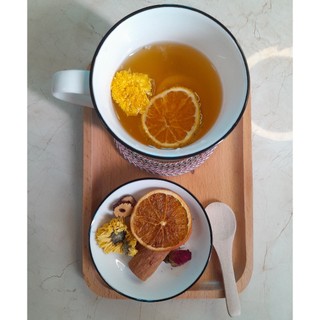 Trà cam quế thảo mộc Phú An bổ sung vitamin C, giảm đau họng, cảm lạnh, ngủ ngon, tăng đề kháng, miễn dịch