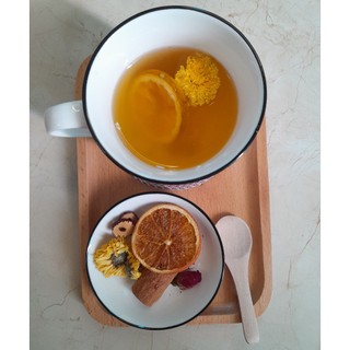 Trà cam quế thảo mộc Phú An bổ sung vitamin C, giảm đau họng, cảm lạnh, ngủ ngon, tăng đề kháng, miễn dịch