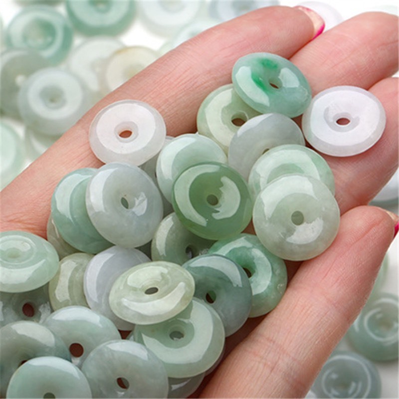 Ảnh Đồng Điếu Cẩm Thạch Loại Đẹp Đường Kính 18mm Nhiều Màu Sắc- Ngọc Trai Trường Thịnh 2