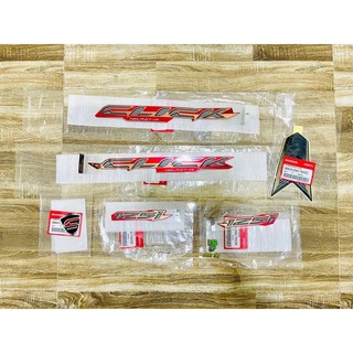 Bộ Tem Click 125 Thái lan 2017 Zin chính hãng ( 6 miếng / bộ )