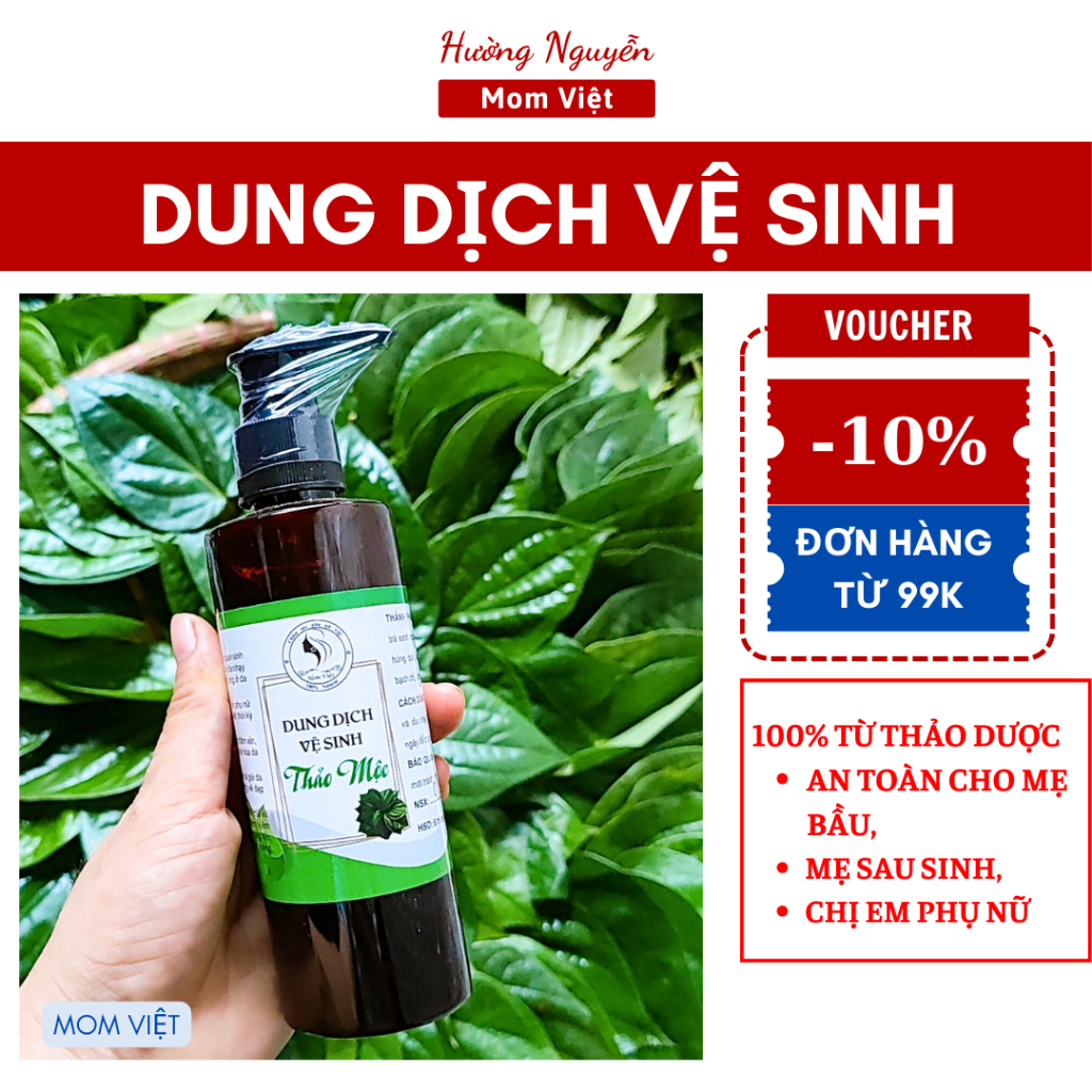 DUNG DỊCH VỆ SINH PHỤ NỮ DẠNG GEL KHÔNG BỌT, DDVS TRẦU KHÔNG TỰ NHIÊN KHÔNG HOÁ CHẤT 200ML