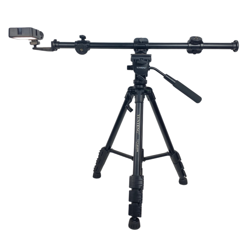 Combo Tripod VCT 691 và Thanh Ngang 369 Kèm Đèn RGB - Phụ kiện hỗ trợ quay chụp góc quay Topshot