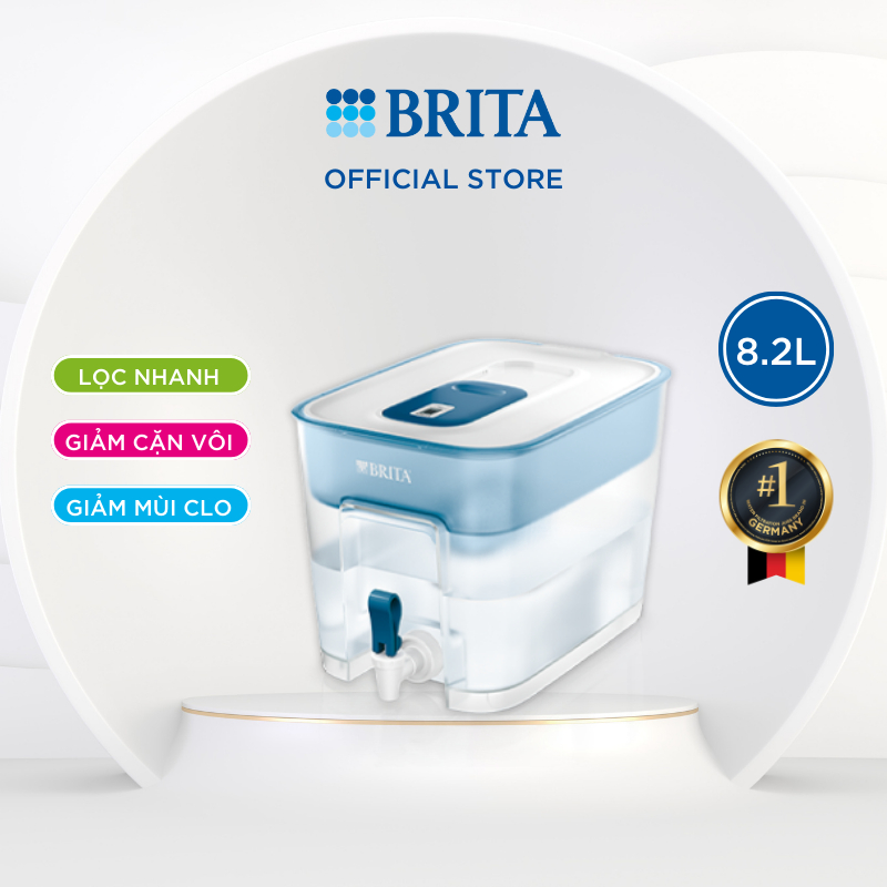 Ảnh Bình lọc nước BRITA Flow 8.2L (có sẵn 1 lõi lọc Maxtra Plus 100L) 1