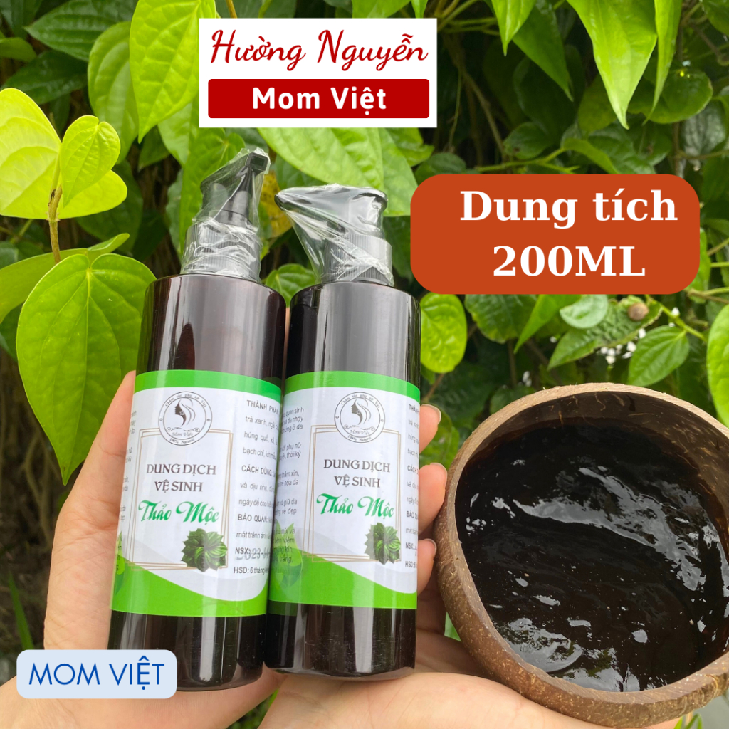 DUNG DỊCH VỆ SINH PHỤ NỮ DẠNG GEL KHÔNG BỌT, DDVS TRẦU KHÔNG TỰ NHIÊN KHÔNG HOÁ CHẤT 200ML