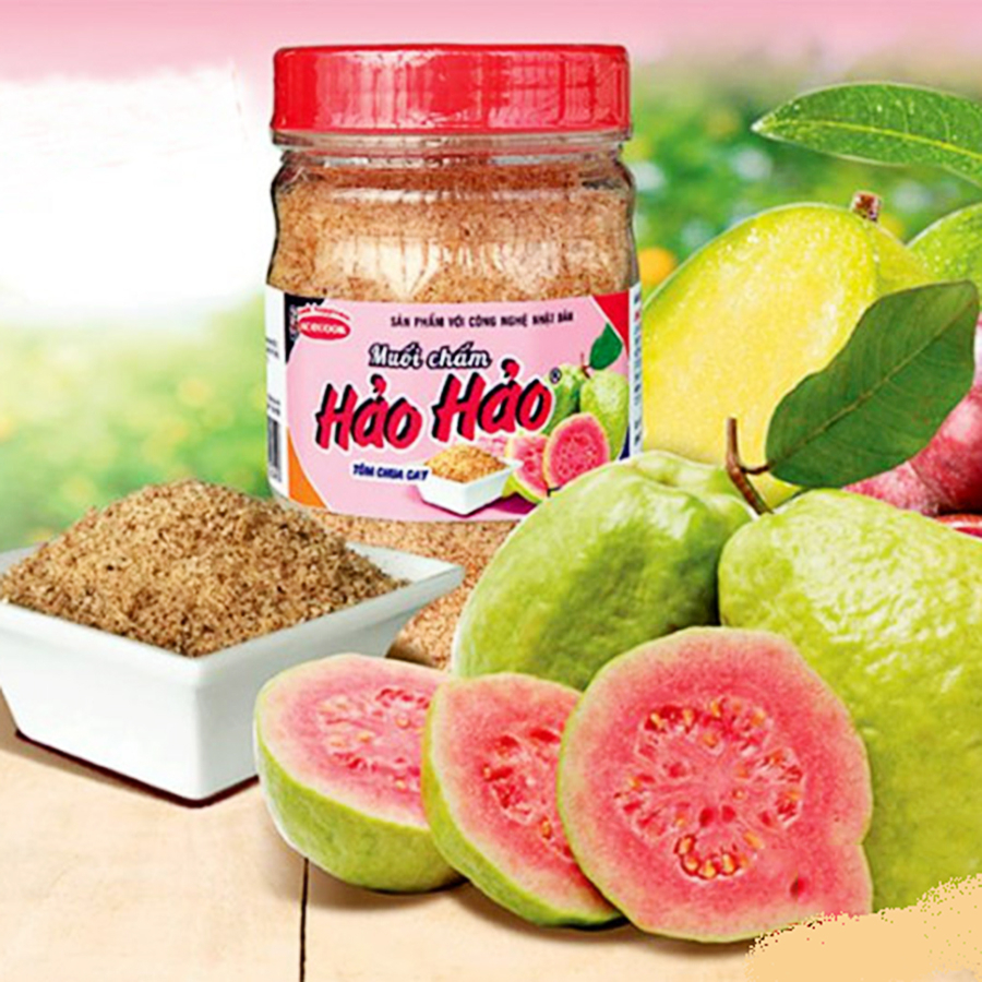 Combo 2 Hũ Muối Hảo Hảo Chua Cay 120g - Chính Hãng Acecook, Muối Tôm Chấm Hoa Quả, Nêm Lẩu Luka Food