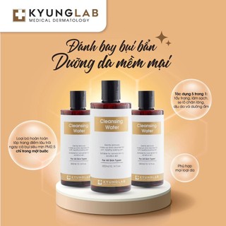 Nước tẩy trang KyungLab Cleansing Water làm sạch bụi bẩn dịu nhẹ trên da 300ml - Bebeau
