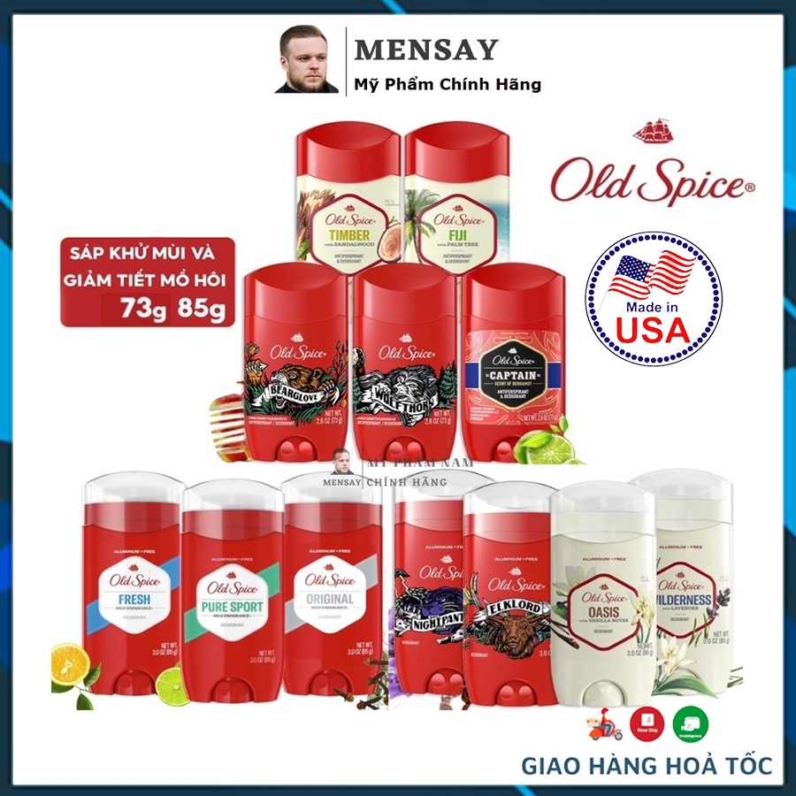 Lăn khử mùi cao cấp Old Spice – hàng nhập khẩu Mỹ