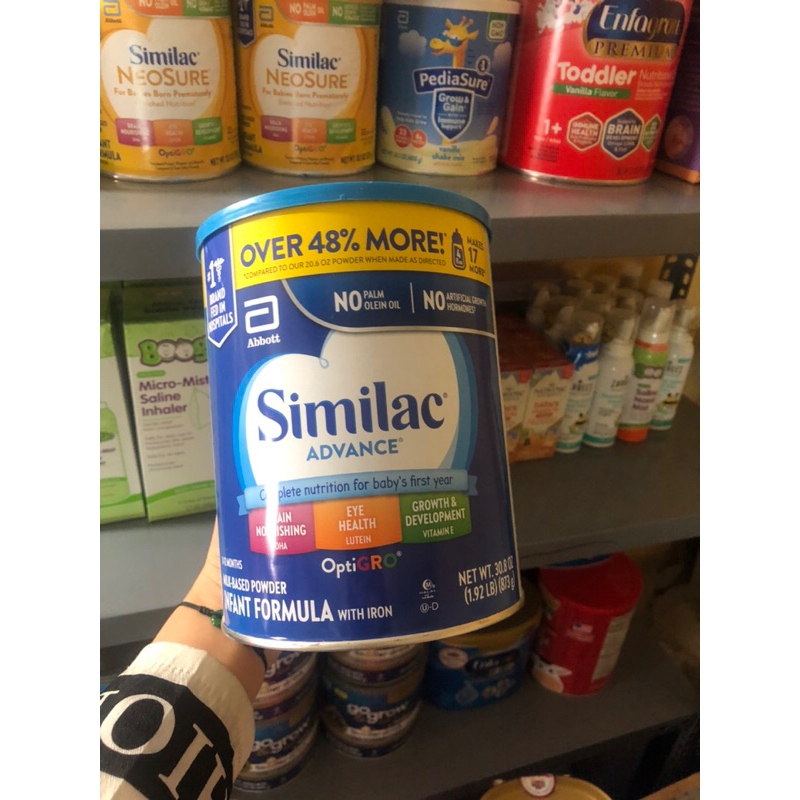 Sữa bột cao cấp của Mỹ Similac Advance OptiGro 873g | Shopee Việt Nam