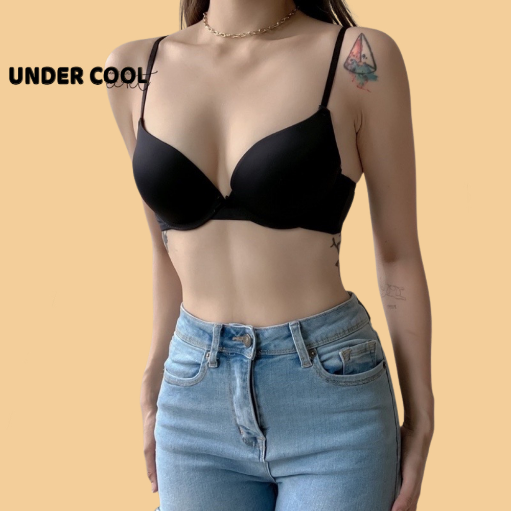 Áo Lót Nữ Đúc Su Có Gọng UNDERCOOL Có Gọng Đệm Mút Kép 2,5cm Copa Nâng Đẩy Ngực AL13