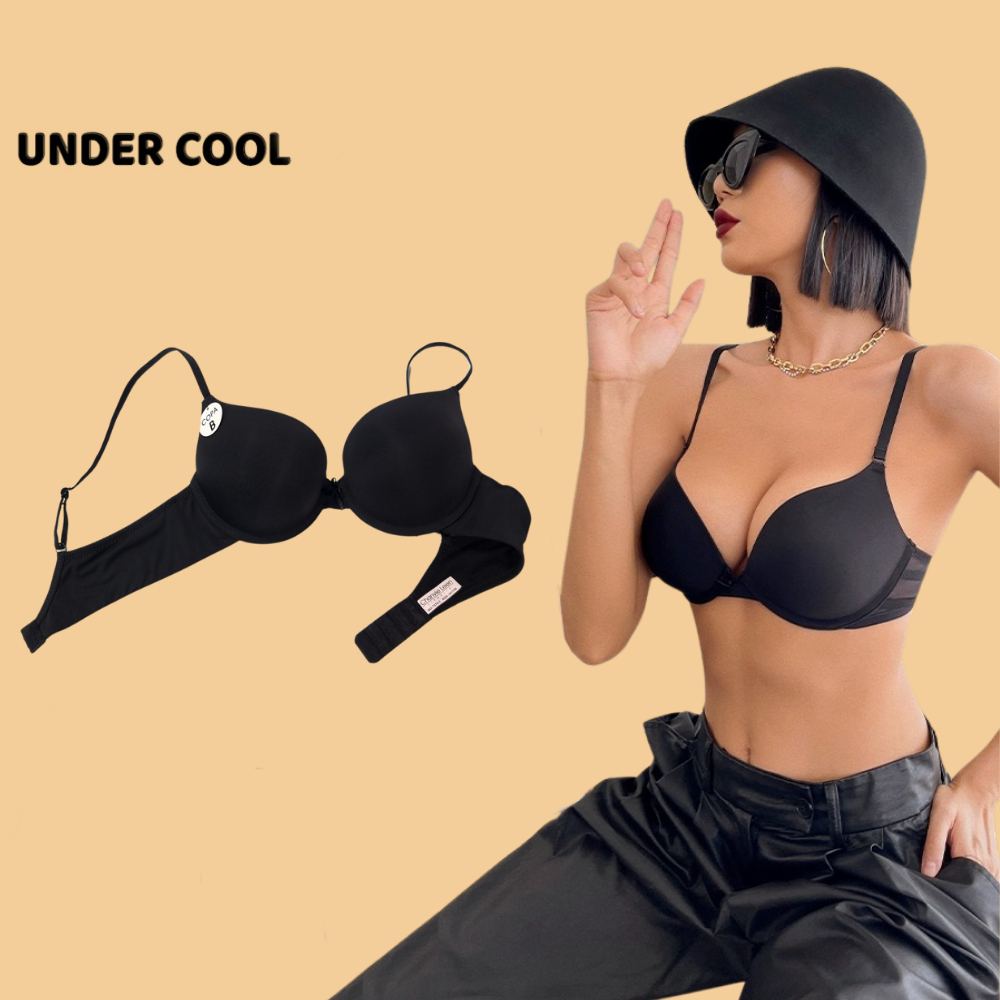 Áo Lót Nữ Đúc Su Có Gọng UNDERCOOL Có Gọng Đệm Mút Kép 2,5cm Copa Nâng Đẩy Ngực AL13