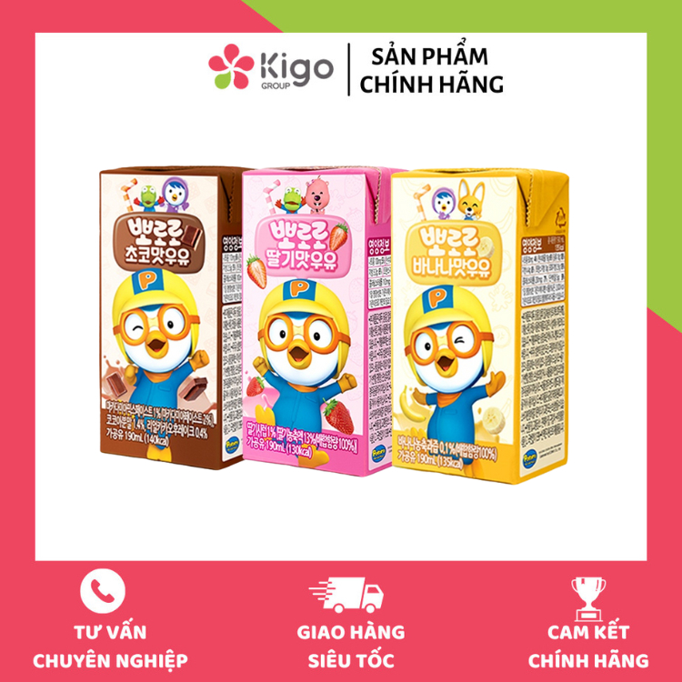 Sữa Dinh Dưỡng Pororo bồi bổ cơ thể, chống oxy hóa