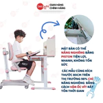 Bộ bàn học cho bé Sakawin S80, Bàn học chống gù Nâng hạ chiều cao bằng tay quay Chất liệu cao cấp. — ảnh 7
