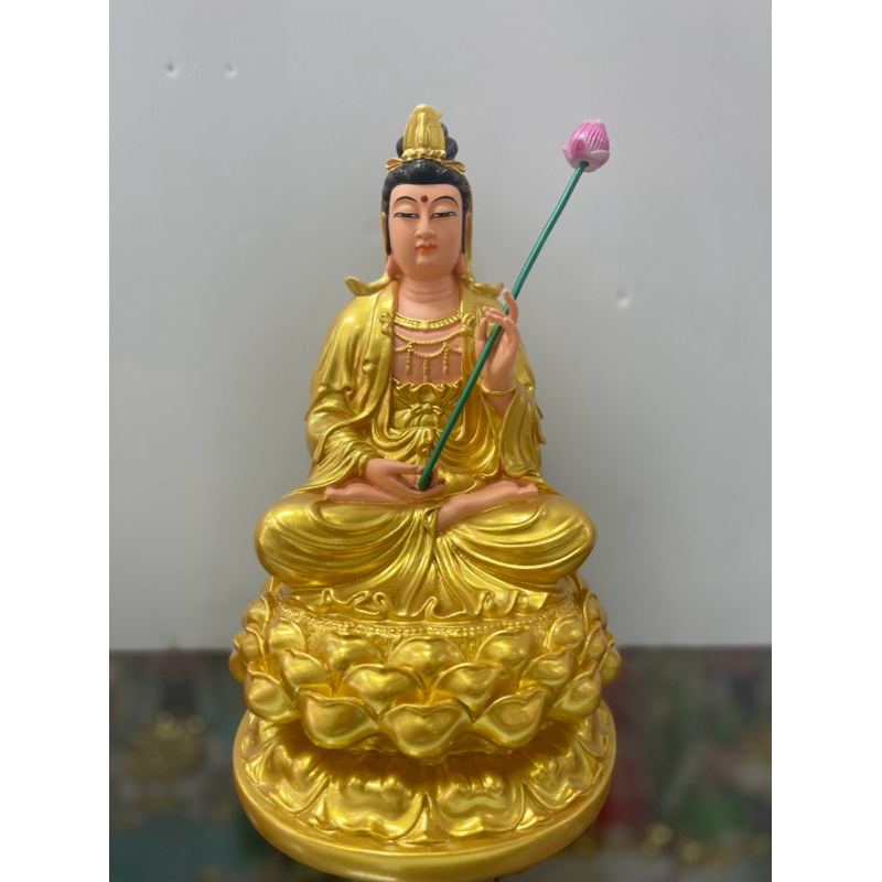 Bộ Tây Phương Tam Thánh, Tam Thế Phật, A Di Đà, Quan Âm, Đại Thế Chí chất liệu poly cao 30cm🌼🌼