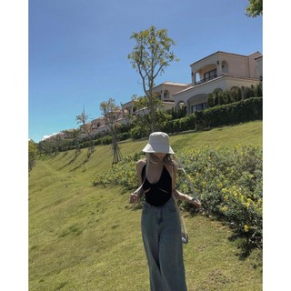 Mũ Nón Bucket Vành Rộng Linen - CHEWING GUM HAT KoiKooi