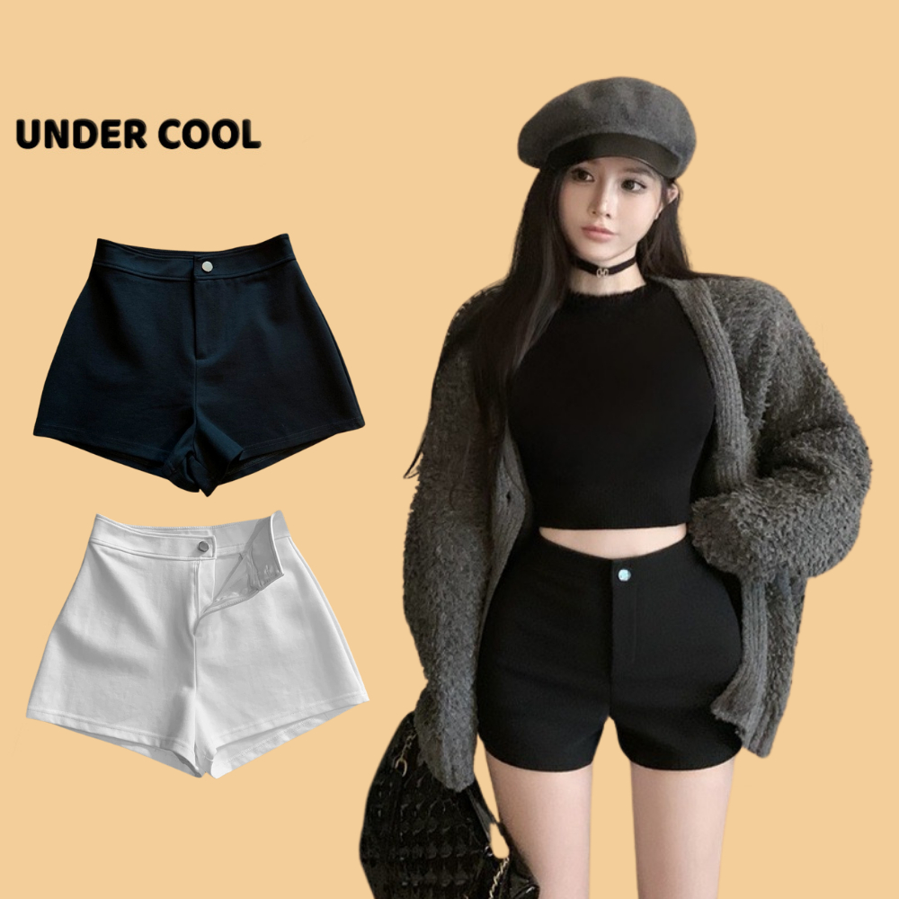 Quần Short Nữ Skinny UNDERCOOL Shortdance Chất Umi Dày dặn Co Giãn có túi sau QS07