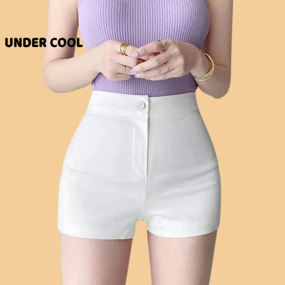 Quần Short Nữ Skinny UNDERCOOL Shortdance Chất Umi Dày dặn Co Giãn có túi sau QS07