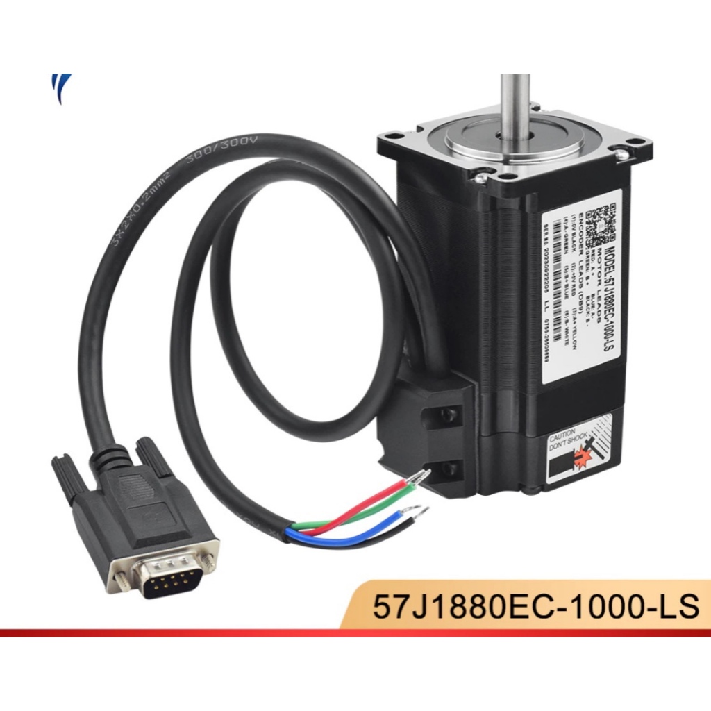 Bộ động Cơ Hybrid Servo Hãng Và Driver 2hss57 Kèm Cáp Hàng Tháo Máy Bộ động Cơ Hybrid Servo