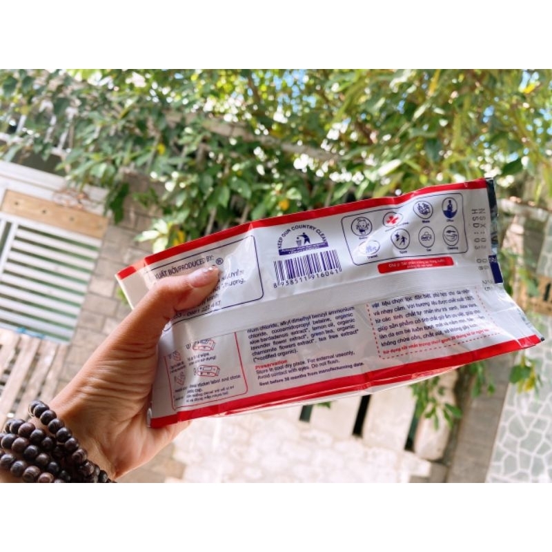 KHĂN ƯỚT BABY WIPES KHÔNG MÙI (10 gói 59k)