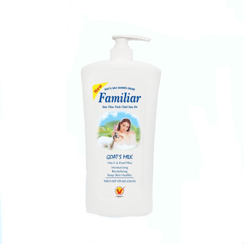 Sữa tắm tinh chất sữa Dê Familiar 1 Lít