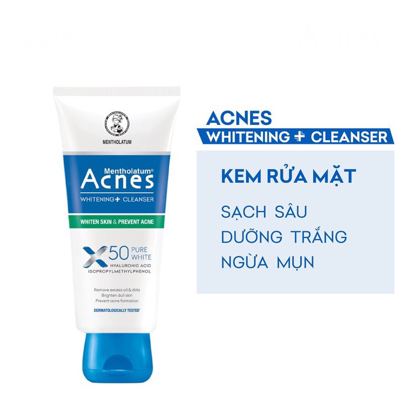 Sữa Rửa Mặt Acnes Ngừa Mụn Kháng Khuẩn 100g