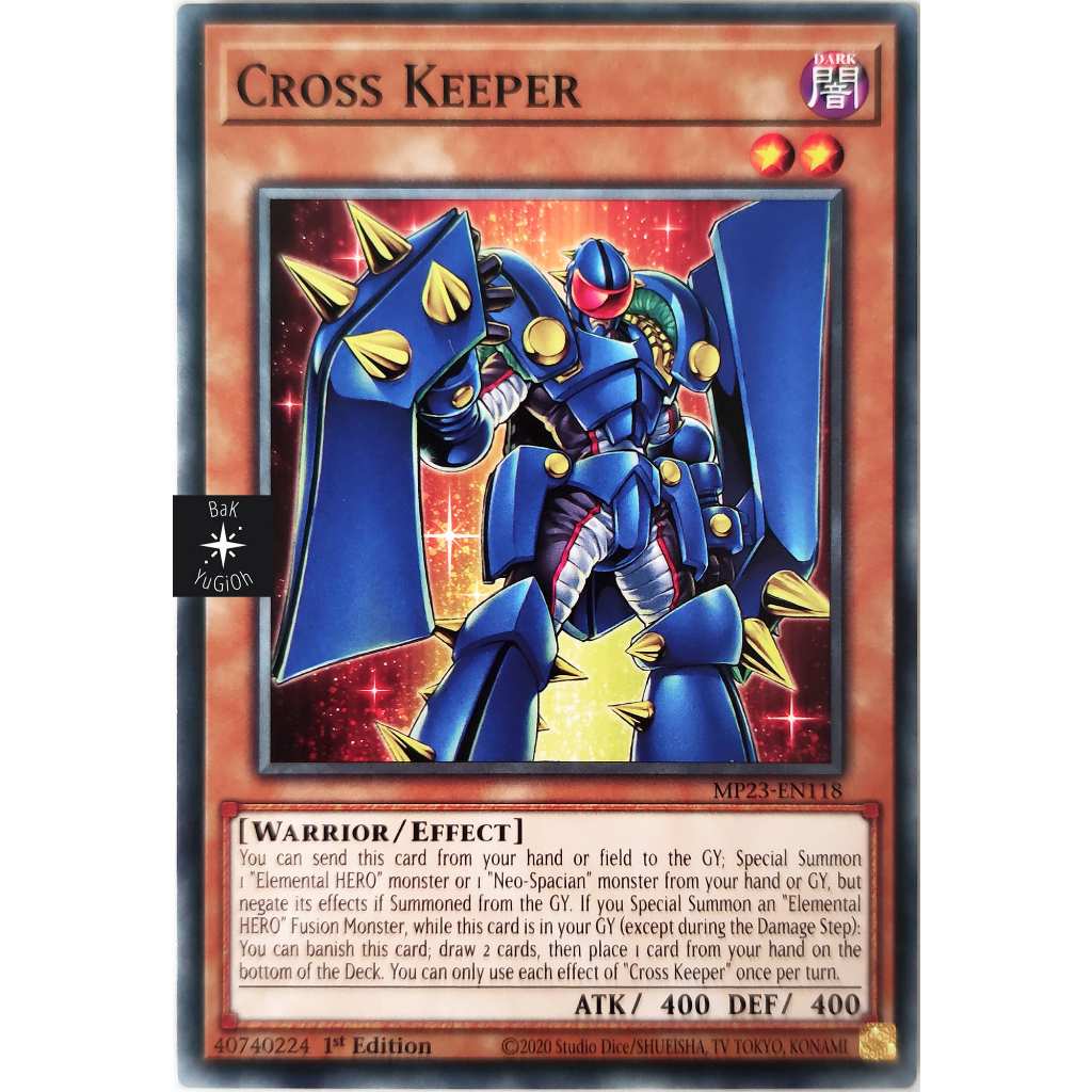 [BaK Yugioh] Cross Keeper |EN| Common [Chính Hãng] | Shopee Việt Nam