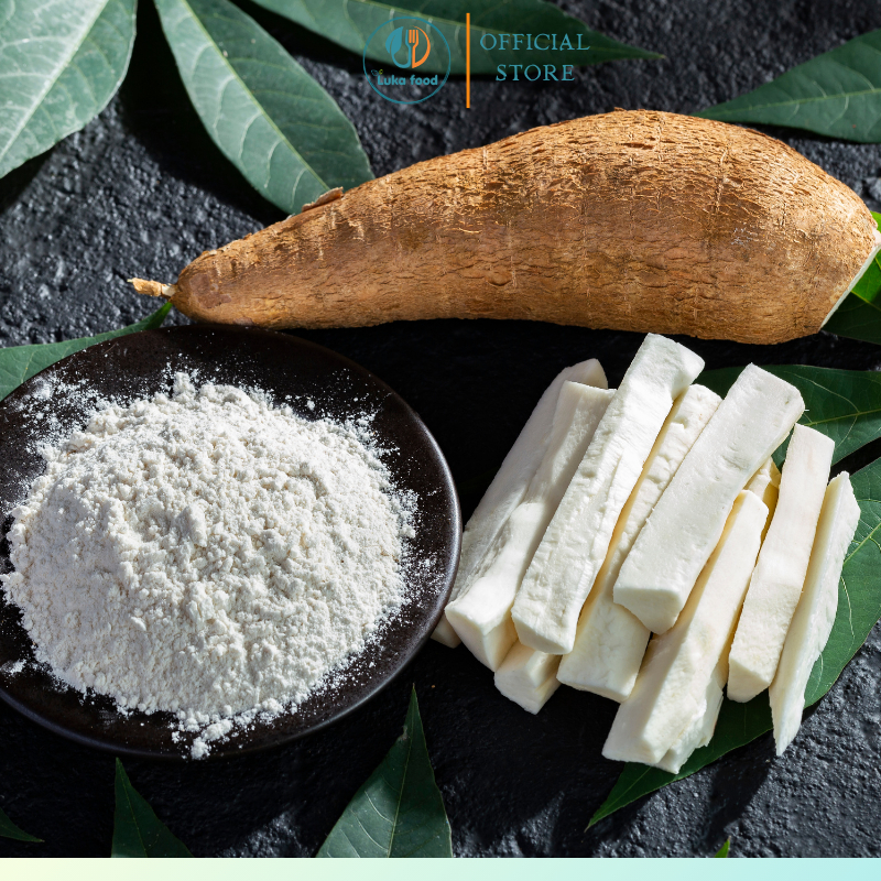 Bột Sắn Dây Nguyên Chất 100% Thiên Nhiên (Gói 500g/1kg) - Hàng Loại 1, Thanh Nhiệt, Mát Gan, Đẹp Da Tự Nhiên Luka Food