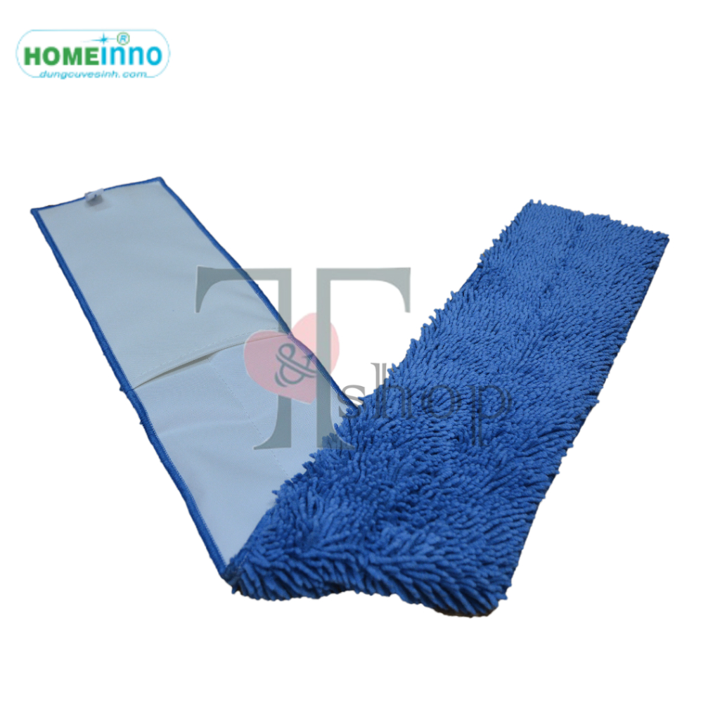 Cây Lau Nhà Inox Cán THẲNG San Hô Gọng Lau Kích Thước 100cm Homeinno