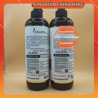 Cặp dầu gội xả CALISTA 800ml Phục Hồi Ngăn Tóc Gãy Rụng , Siêu Mềm Mượt Tóc