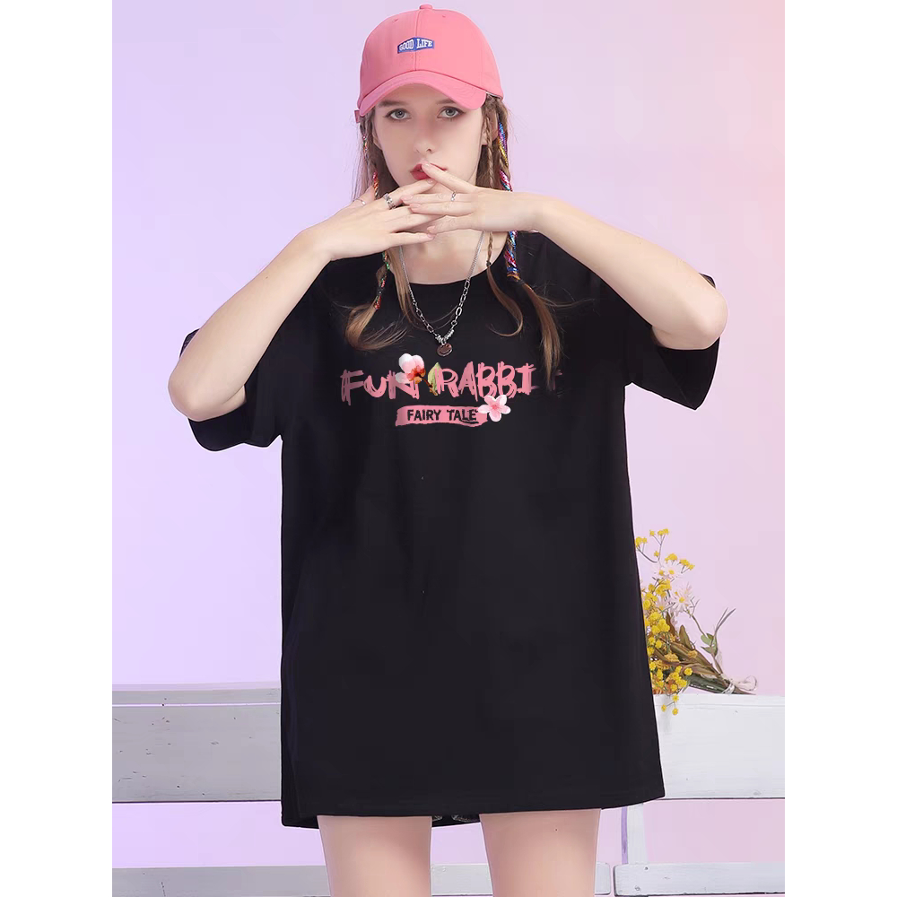[VẢI 250 GSM] Áo Thun Thỏ Hoa Rabbit UNIM Vải Cotton Cao Cấp Co Giãn 2 Chiều Nhiều Màu Unim Store - ATT188