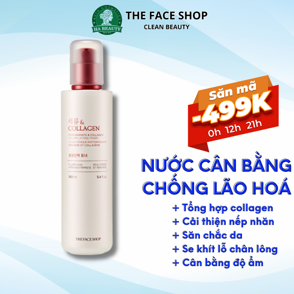 Nước hoa hồng dưỡng ẩm se khít lỗ chân lông cấp ẩm The Face Shop ...