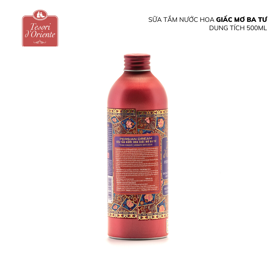 Ảnh Sữa tắm nước hoa Tesori D' Oriente Giấc mơ ba tư 500ml nhập Ý kèm vòi lưu hương đến 8h 3