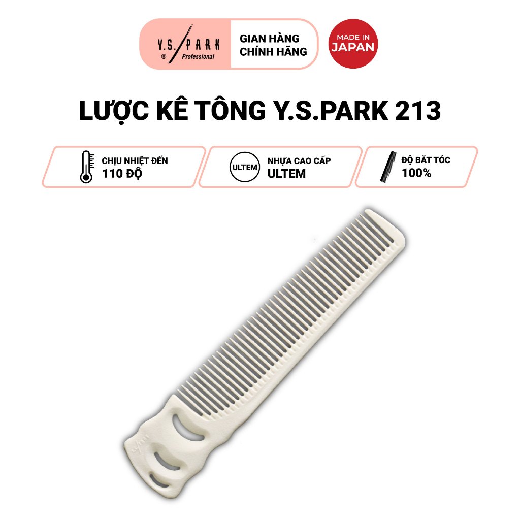 Lược Kê Tông Ys 213 Lược Cắt Tóc Chịu Nhiệt Cao Cấp Cho Barber Hàng