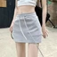 Chân váy chữ A dáng ngắn màu sắc basic phối dây rút cạp chun co giãn hàng QCC xu hướng Hàn Quốc MT33 SP97