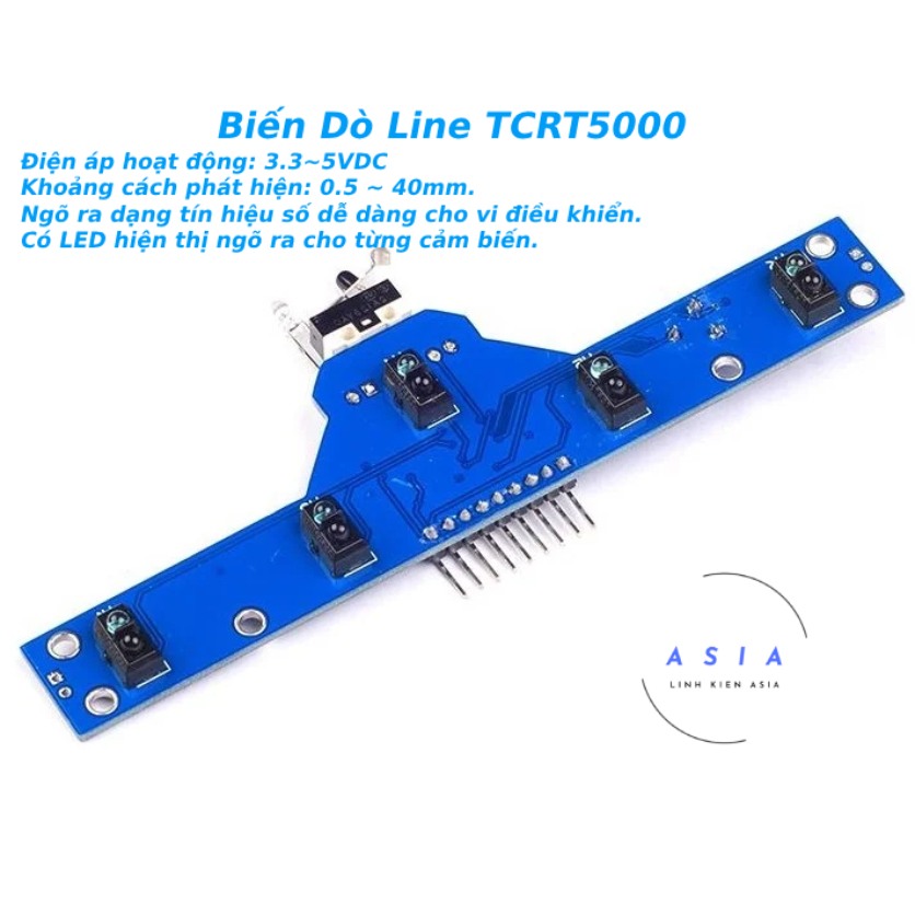 Module Cảm Biến Dò Line 5 Kênh (BFD-1000) | Shopee Việt Nam