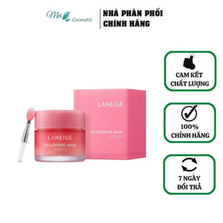 Mặt Nạ Ngủ Môi Laneige, Mặt Nạ Ngủ Môi Dưỡng Ẩm, Căng Bóng Mềm Mịn Hương Dâu Laneige Lip Sleeping Mask 3g, 20g