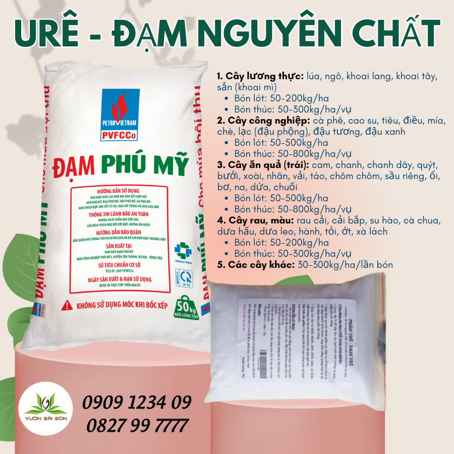Urê - Phân Ure Đạm Phú Mỹ 5
