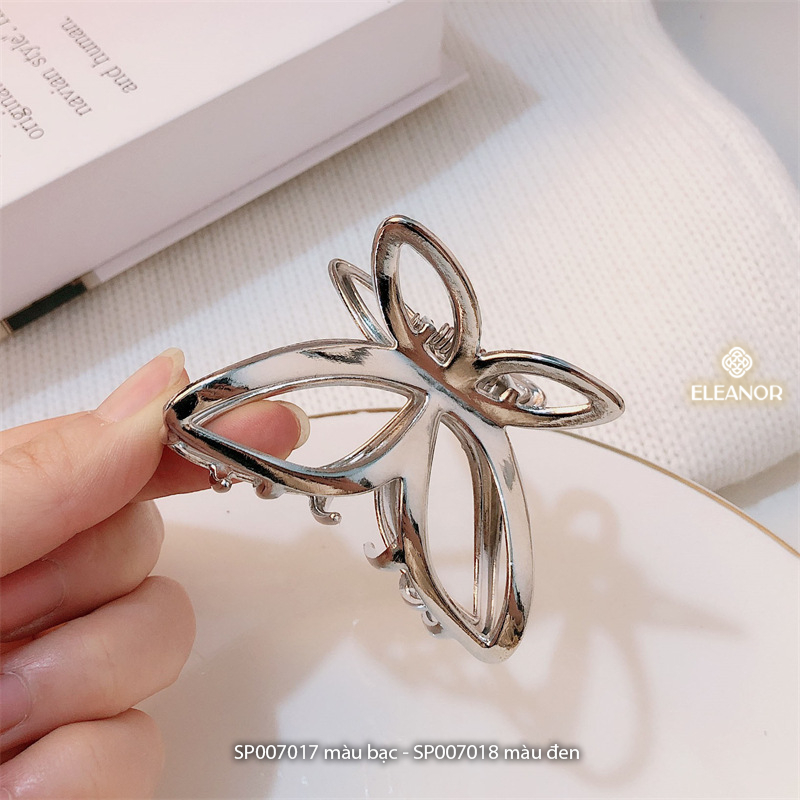 Kẹp tóc nữ Eleanor Accessories dáng hồ điệp phụ kiện tóc kẹp càng cua 7017