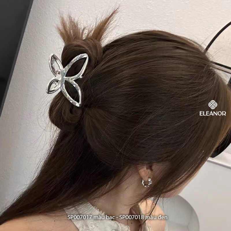 Kẹp tóc nữ Eleanor Accessories dáng hồ điệp phụ kiện tóc kẹp càng cua 7017