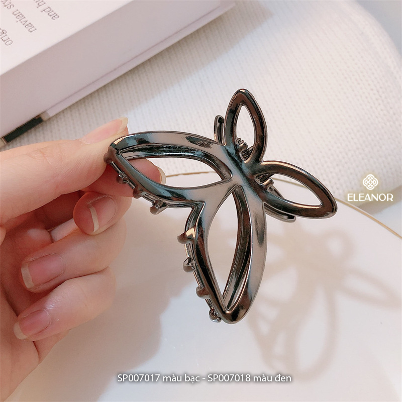 Kẹp tóc nữ Eleanor Accessories dáng hồ điệp phụ kiện tóc kẹp càng cua 7017